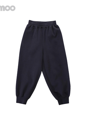 Qimoo淇木秋季新款童装女童宽松休闲束脚裤子QCL3KC351C