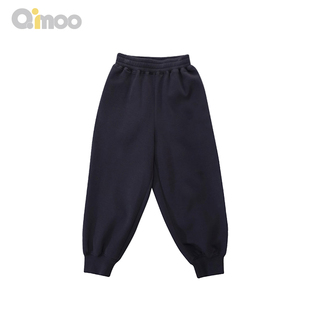 女童宽松休闲束脚裤 童装 子QCL3KC351C 新款 Qimoo淇木秋季
