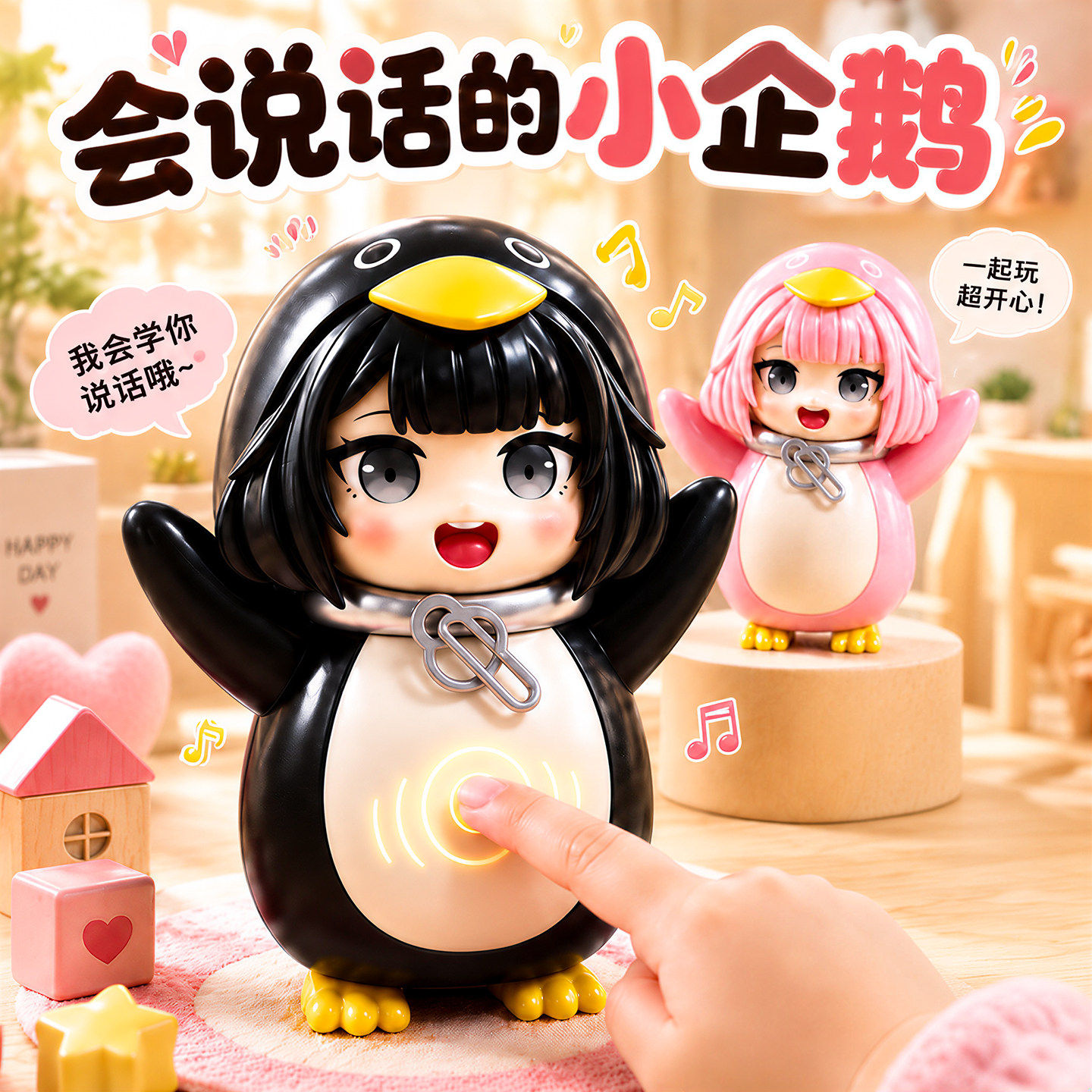 会跳舞说话的咕咕嘎嘎图片