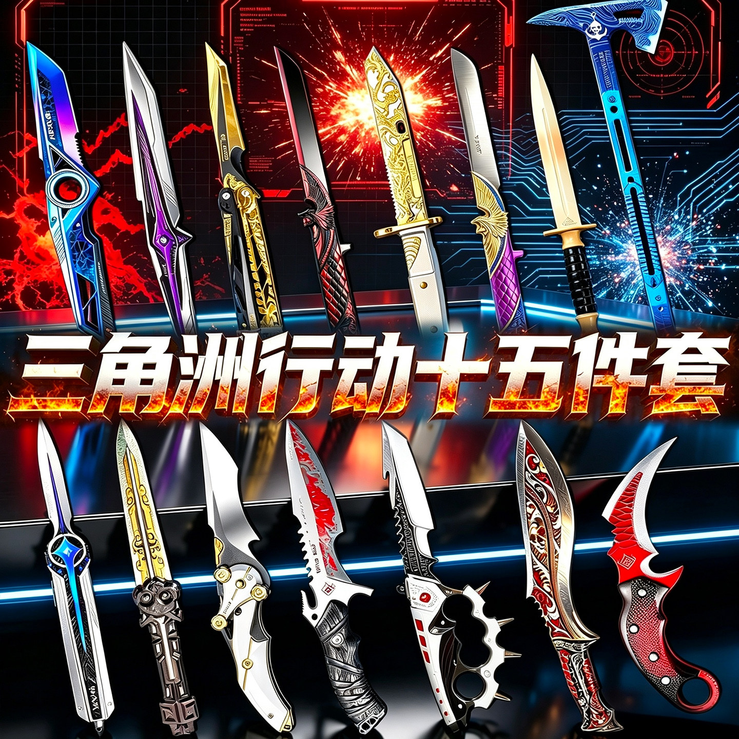 三角洲行动周边重塑S11新刀图片