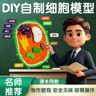 细胞模型制作材料手工diy材料包