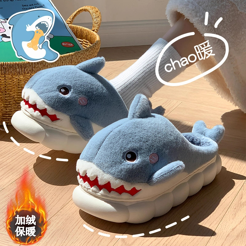 冬季儿童棉拖鞋男女童冬款卡通