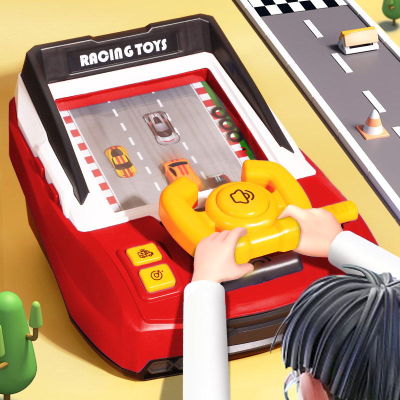益智儿童玩具女孩益智男孩男童3到6岁5圣诞节礼物4轨道游戏机赛车