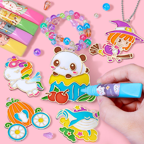 儿童创意手工免烤胶画diy