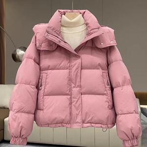 冬季棉衣宽松韩版短款羽绒棉服加厚面包服新款大码棉袄外套女