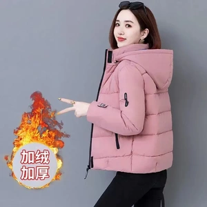 2024年新款羽绒棉服女短款冬装棉衣韩版小棉袄内加绒加厚外套爆款