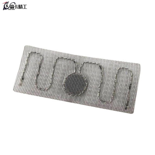 防水无源织唛洗衣标签RFID射频 860-960 Mhz Alien H3 洗衣标签