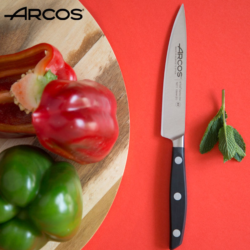 arcos原装进口手刀窄刃蔬菜刀