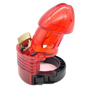 Belt Male Rings Cage Cock Mini Chastity Penis with Four Lock