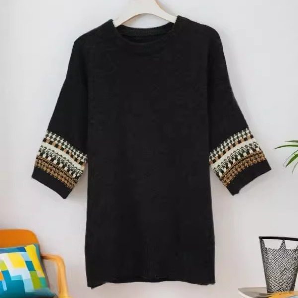 时尚大方夏季短袖女T恤上衣条纹设计袖子百搭高级遮肉显瘦31550,女装/女士精品,毛针织衫,淘宝优惠券,粉丝福利购,淘宝优惠卷