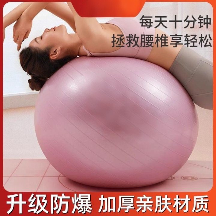 瑜伽球加厚成人防爆健身球儿童宝宝感统训练球按摩平衡球送打气筒