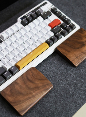 分体键盘手托 gasket键盘腕托65%75%配列客制Alice掌垫单手托木质