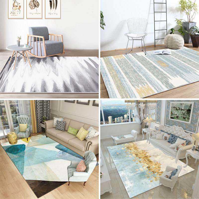 天藍色工地美觀家裏地毯kt貓個性玄關大方複式黑色2018新款入門在類目 居家布藝, 地毯中 - 來自Buy2taobao.com提供專業的淘寶代購服務