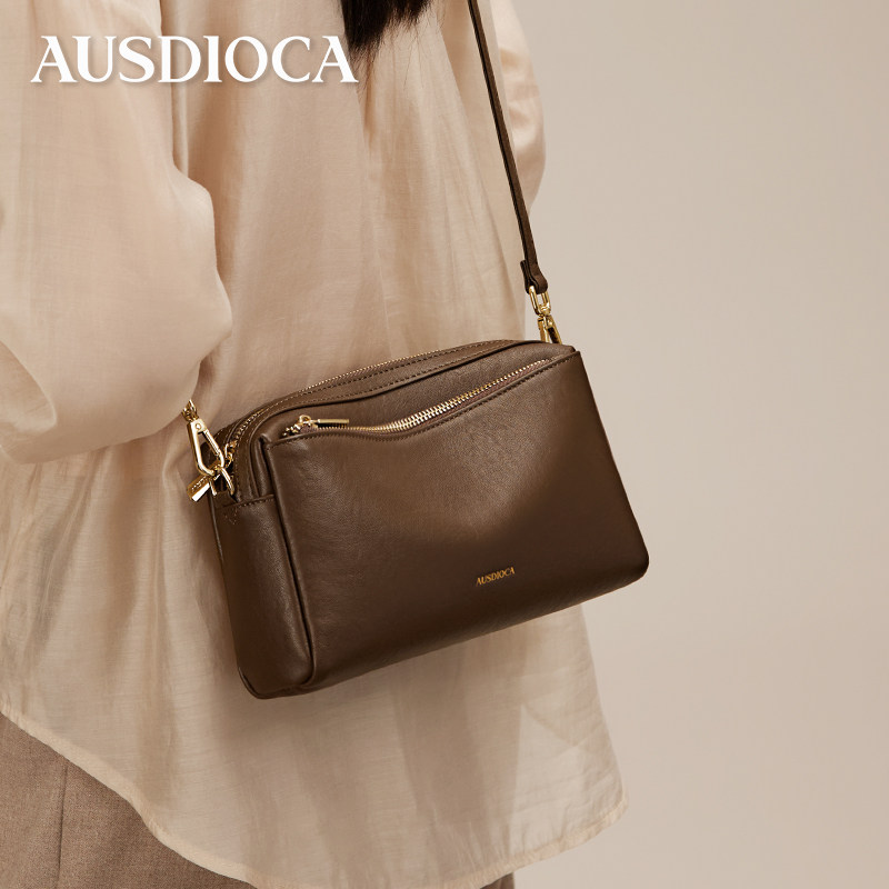 真皮斜挎包女2026新款时尚多隔层手机包中年妈妈包软皮女士单肩包,箱包皮具/热销女包/男包,通用款女包,淘宝优惠券,粉丝福利购,淘宝优惠卷