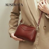 真皮小包包女2025新款 时尚 高级感迷你手机包头层牛皮女士斜挎小包
