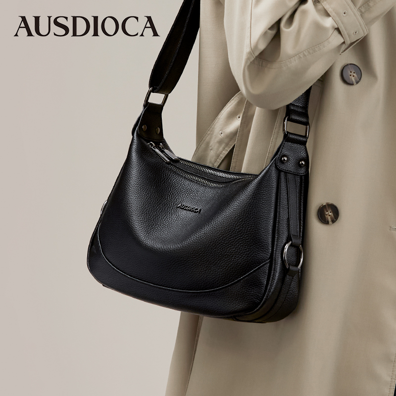 真皮包包女2025新款时尚高级感