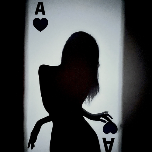 黑桃a扑克牌投影灯拍照道具