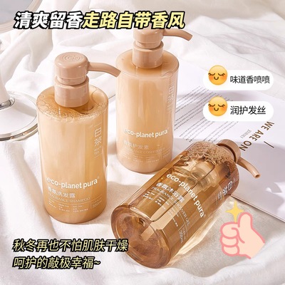 ECO-plant pura白茶香氛控油去屑洗发水留香沐浴露酒店民宿同款