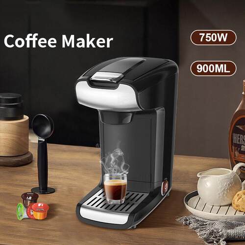 家用小型电动美式咖啡机 意式办公室浓缩胶囊咖啡机Coffee Machin