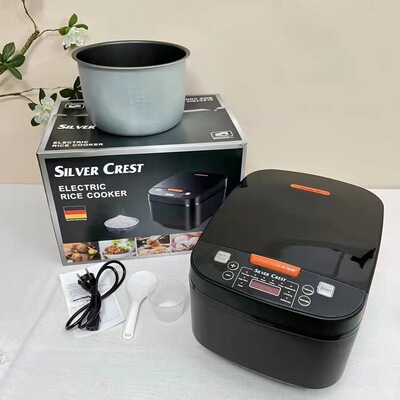 家用5L智能 rice cooker大容量家用不粘锅电饭锅多功能煮饭锅跨境