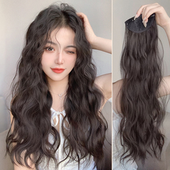假发女长发大波浪卷发假发片增发量蓬松仿真发一片式羊毛卷接发片