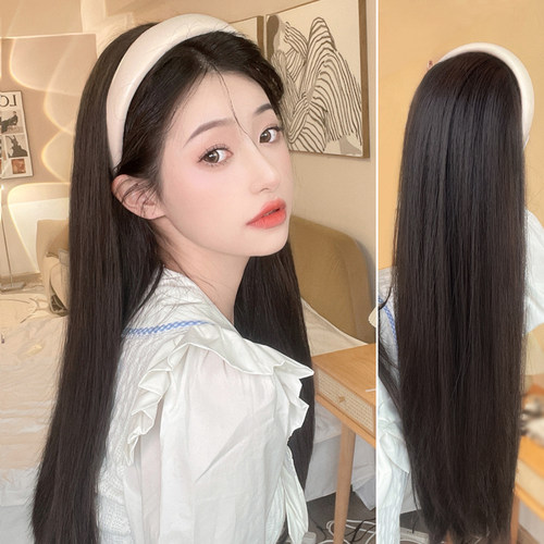 misssecret长直发发箍假发增颅顶