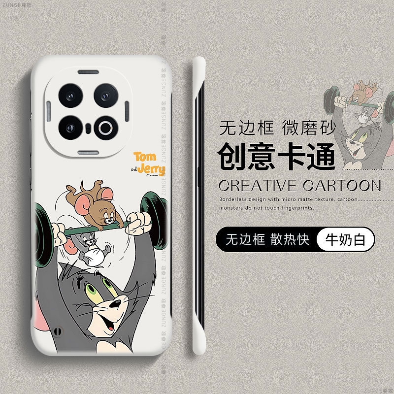 适用iqoo13手机壳iqoo12保护套por创意猫和老鼠iqoo11网红无边框11s防摔iq0010pro可爱卡通7爱酷9硬壳8男女生