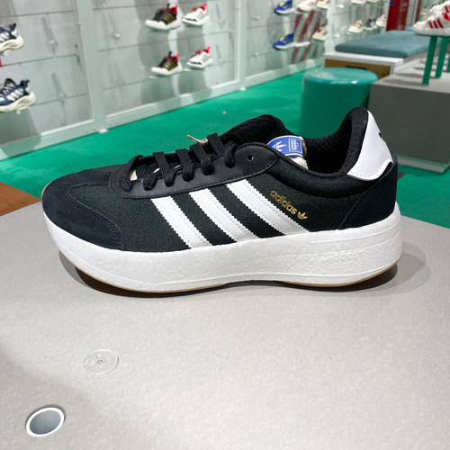 阿迪达斯三叶草男女鞋2025春季新款CITY RNR百搭缓震运动鞋JI0836