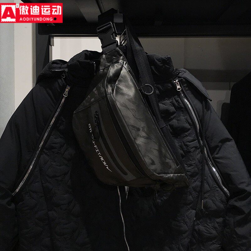 耐克男女包2024冬新款便携百搭单肩休闲可调节包斜挎包FZ6370-010图片