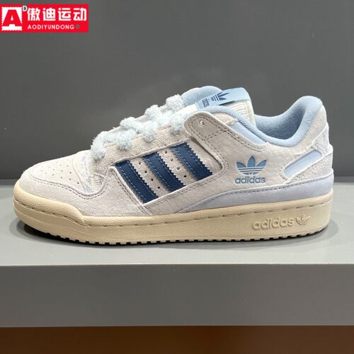 阿迪达斯三叶草女鞋2026春新款简约轻便透气休闲鞋低帮板鞋KJ4299