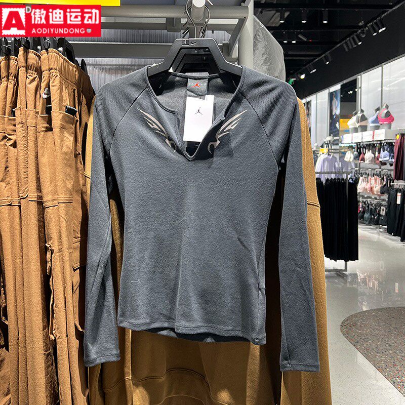 Nike耐克女装上衣2025冬季日常百搭针织紧身打底衫长袖IM9714-045