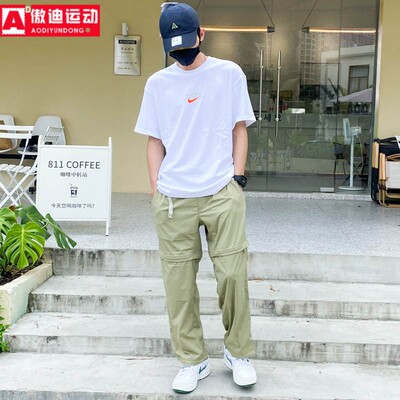 宽松透气休闲运动长裤耐克