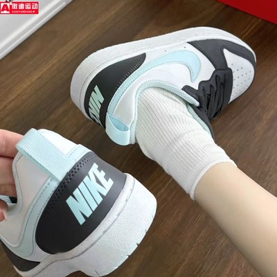 NIKE耐克2025新品板鞋COURT冰川蓝低帮轻便透气运动鞋 HQ3258-060