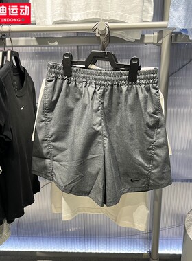 Nike耐克女裤2026夏款宽松梭织Oversize风中腰休闲短裤IF0555-010