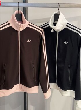 阿迪达斯Adidas三叶草女子2026新款立领运动外套夹克 KD3742 7969