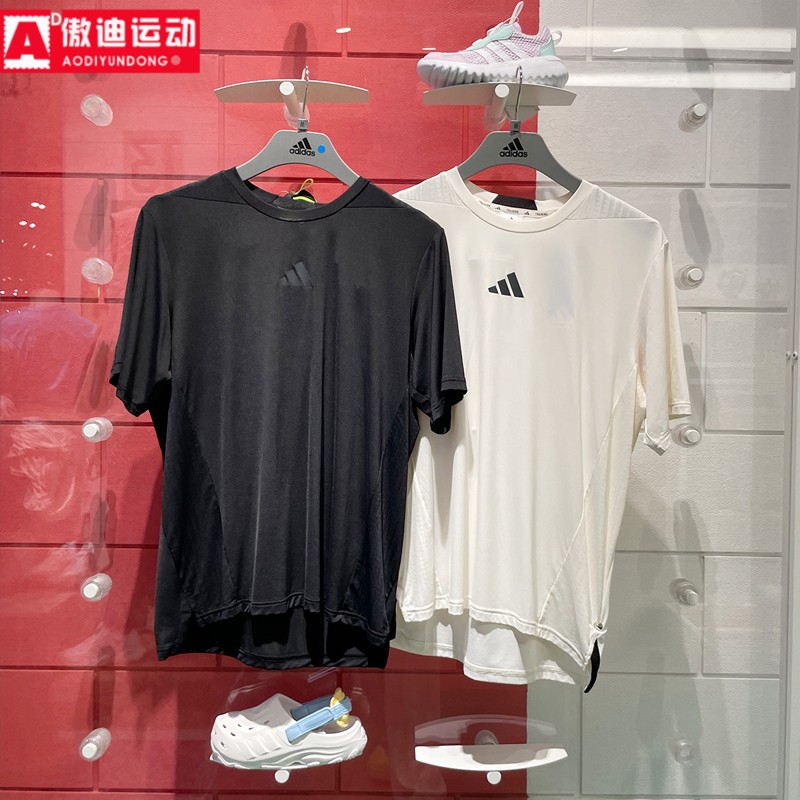 阿迪达斯短袖男运动T恤