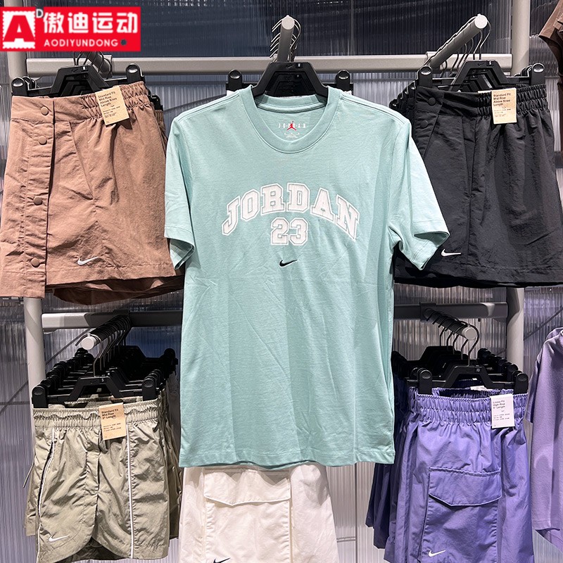 NIKE耐克短袖男2025夏季新款舒适透气休闲运动T恤 IB7525-309-410