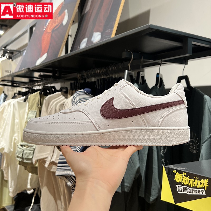 耐克男鞋2024秋新款简版空军一号简约百搭休闲小白板鞋DH2987-113