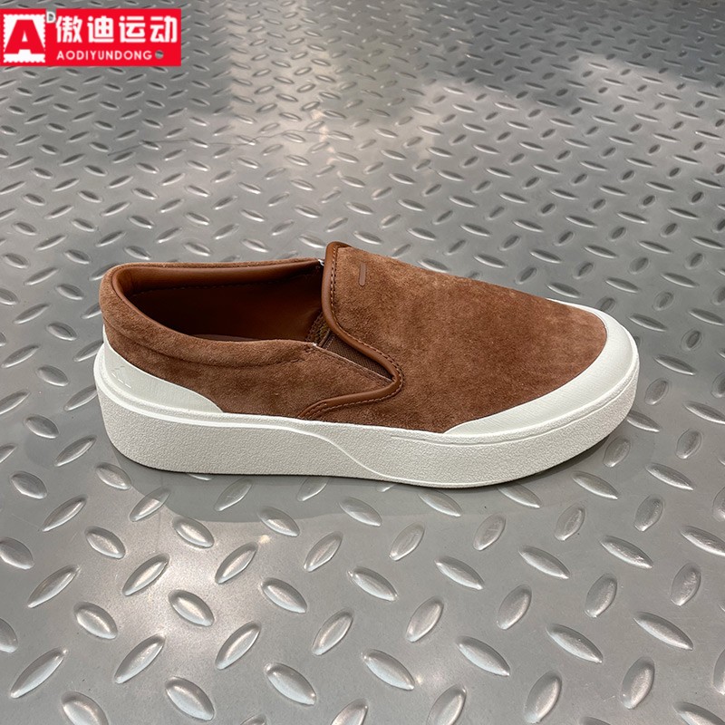 阿迪达斯男女鞋2026春新款厚底一脚蹬简约厚底耐磨休闲板鞋KH6672