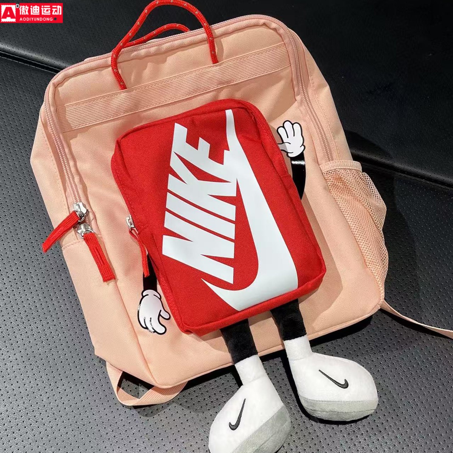 Nike耐克男女包2026夏新款学生书包运动双肩包HM9973-800-345-621图片