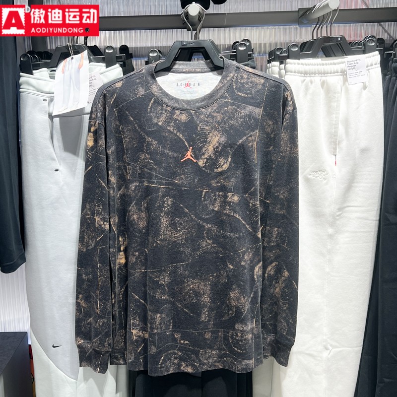 Nike耐克男装2026新款Jordan时尚篮球运动休闲长袖T恤 IF3047-010