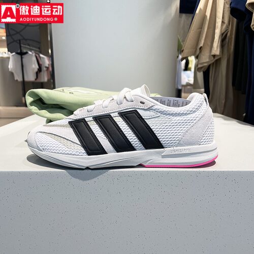 阿迪达斯女鞋2025新款轻便透气运动鞋低帮休闲跑步鞋 JS3200 3199