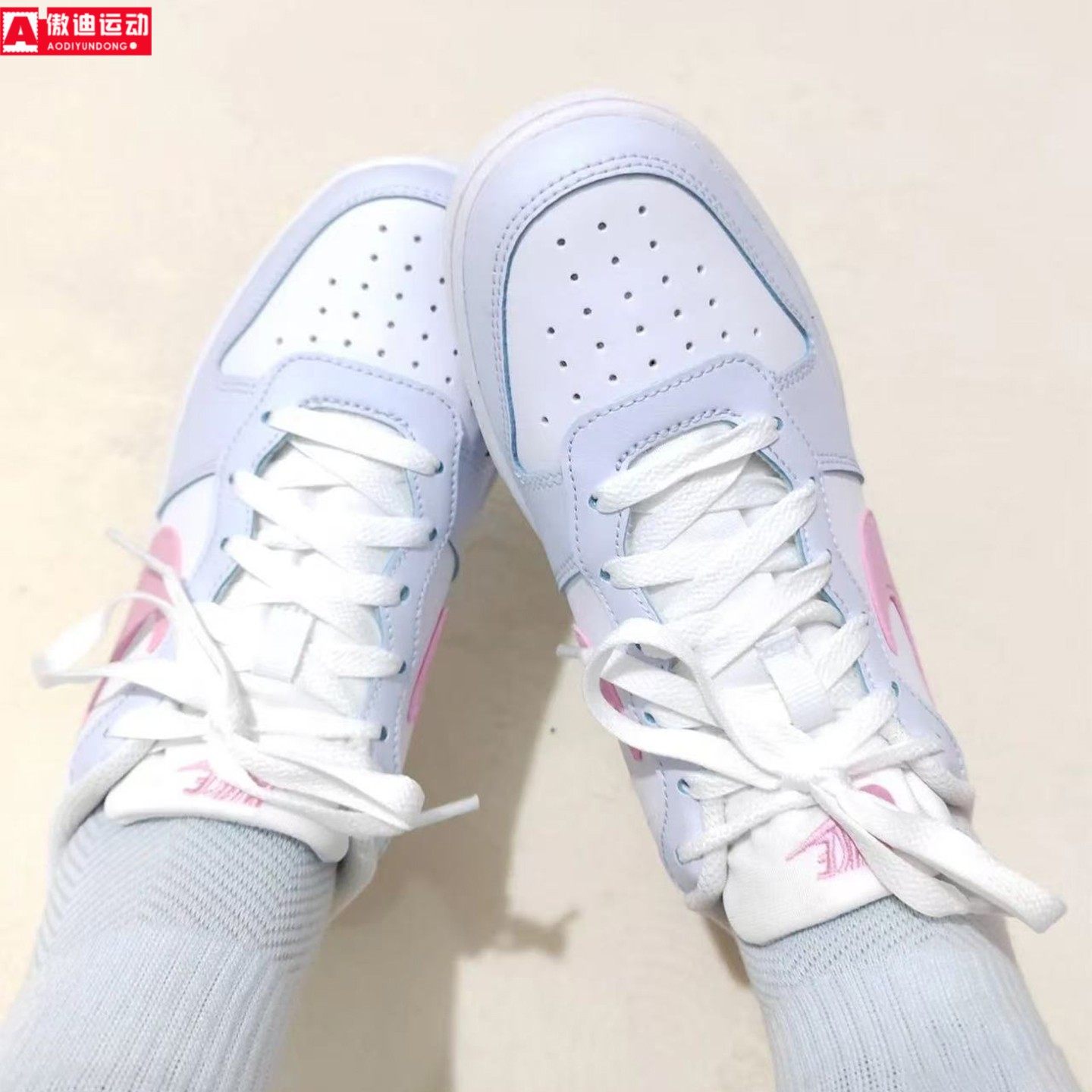 耐克Nike女鞋2026春新品COURT运动板鞋休闲透气大童鞋 IQ2725-101