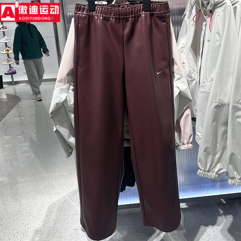 耐克女裤2026春季新款情人节系列时尚直筒运动休闲长裤IQ4940-652