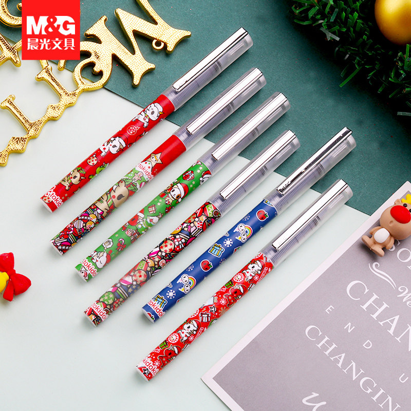Chenguang Stationery tokidoki Jointly unicorn Christmas Limited series Ballpoint Pen 0.5MM carbon black student examination bullet Signature pen giftin the Electronic Dictionary/Electronic paper book/Stationery , Pens/Writing Tools , Orb/Ballpoint/Pen  category - from Buy2taobao.com to provide professional Taobao agent buy service