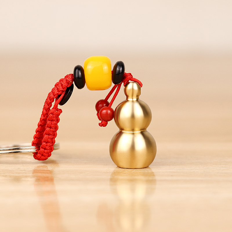 速发五钱真件件铜葫芦挂挂铜小葫芦挂件