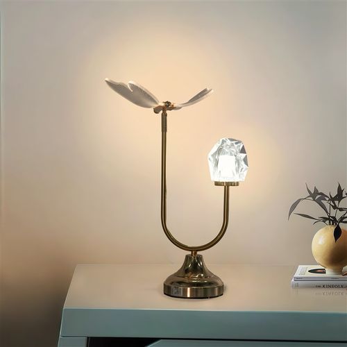 精选欧式台k灯蝴蝶台灯摆件台灯床头灯
