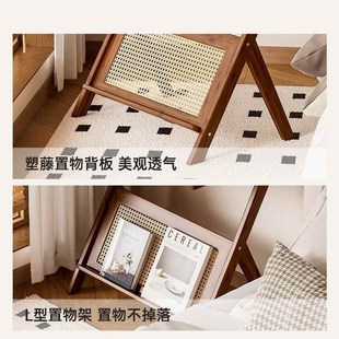 优选家用沙发边几客厅卧室床边A茶桌小户型边桌收纳可置物不占空