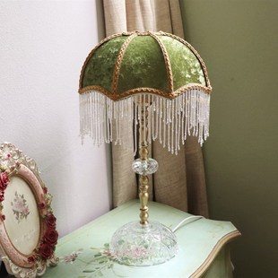 公主风流苏vintage 美式 精选法式 田园复古台灯卧室ins少女心欧E式