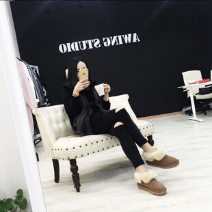 优选欧式 店 复古单人沙发皮布艺时尚 小户G型卧室电脑美甲椅子服装